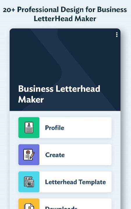 Business Letterhead Maker – Letter Writing Designs screenshot 2
