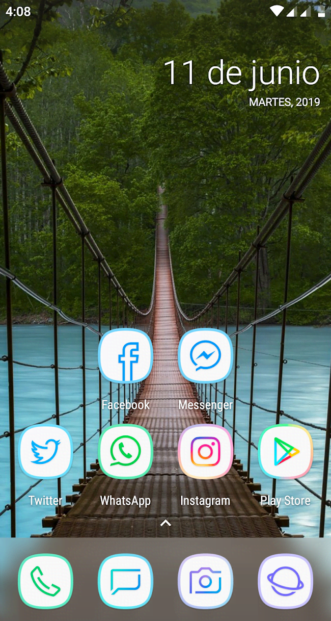 Horux White - Icon Pack screenshot 4