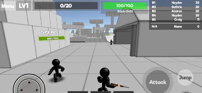 Stickman Unknown Battlegrounds screenshot 2