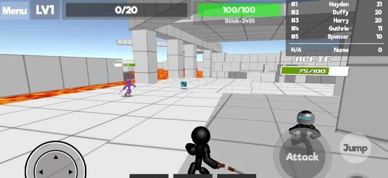 Stickman Unknown Battlegrounds screenshot 3
