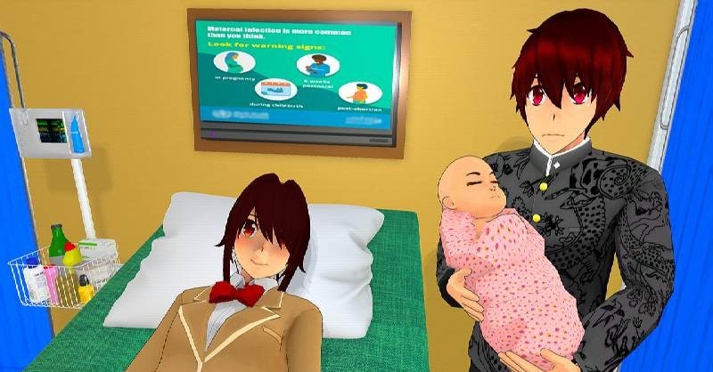 Anime Family Simulator: Pregnant Mother Games 2021 screenshot 4
