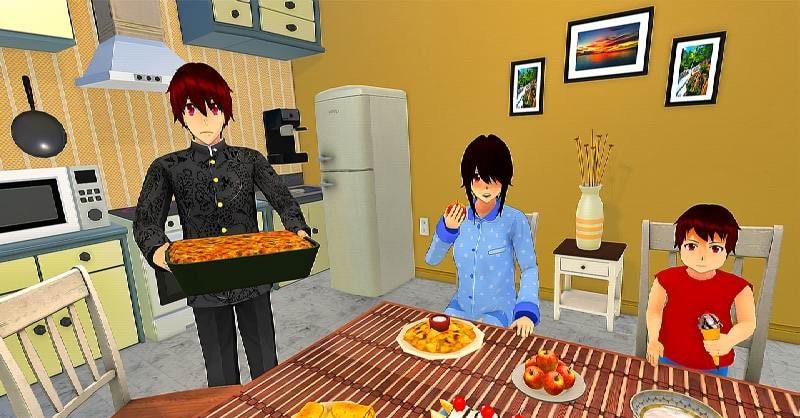 Anime Family Simulator: Pregnant Mother Games 2021 screenshot 3