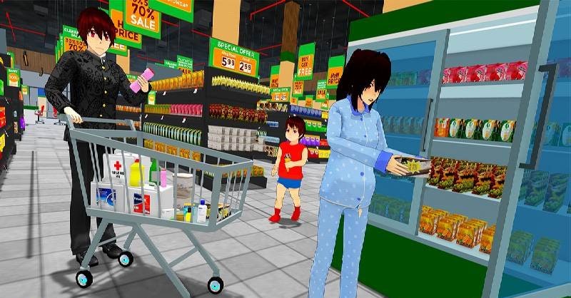 Anime Family Simulator: Pregnant Mother Games 2021 screenshot 1