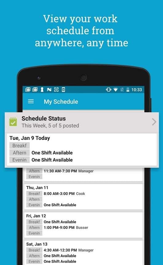 HotSchedules screenshot 4