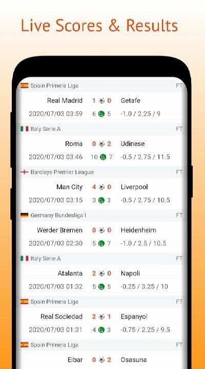 Football Today: Football Scores & Results screenshot 4