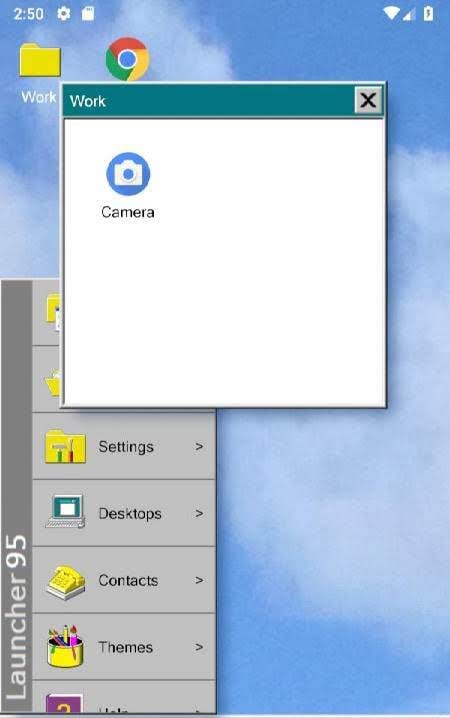 Launcher95 screenshot 2