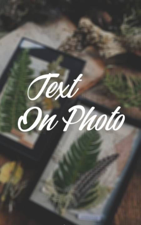 Text on Photo - Screenshot 1