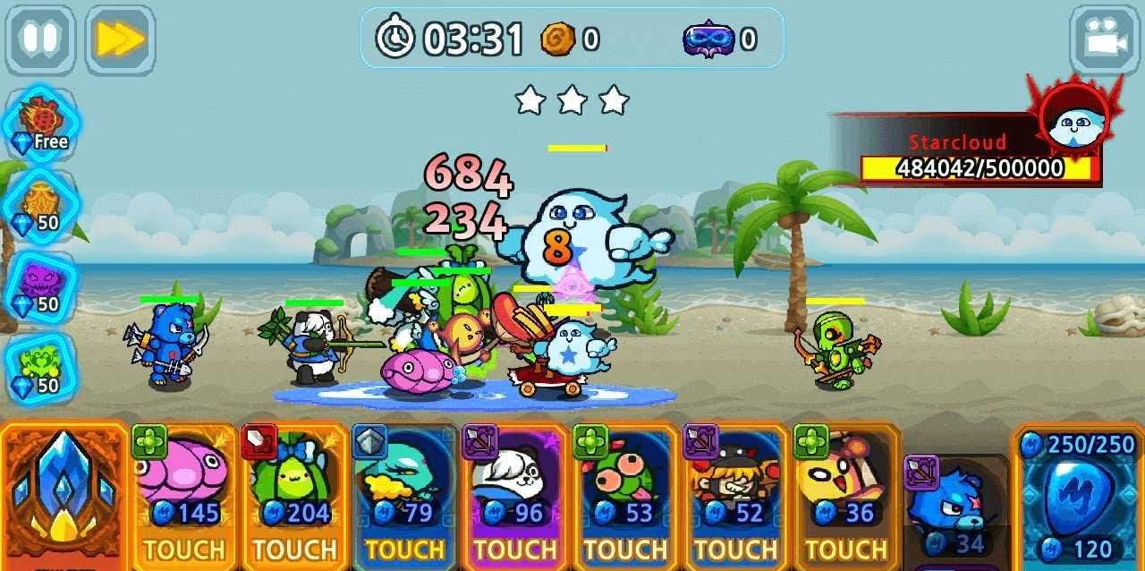 Monster Defense King gameplay screenshot 1