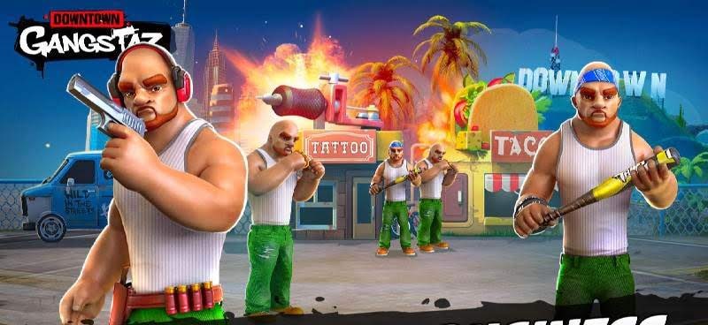 Downtown Gangstaz: Online screenshot 2