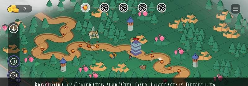 Procedural TD: An Arbitrary Tower Defense screenshot 4