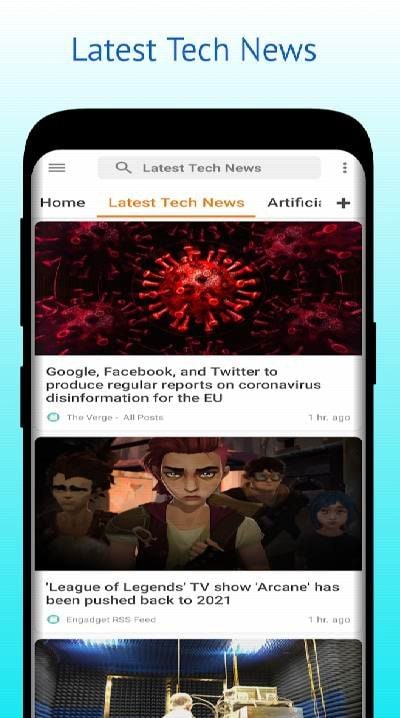 Tech News Pro: Technology, AI, ML, IoT, Science screenshot 2