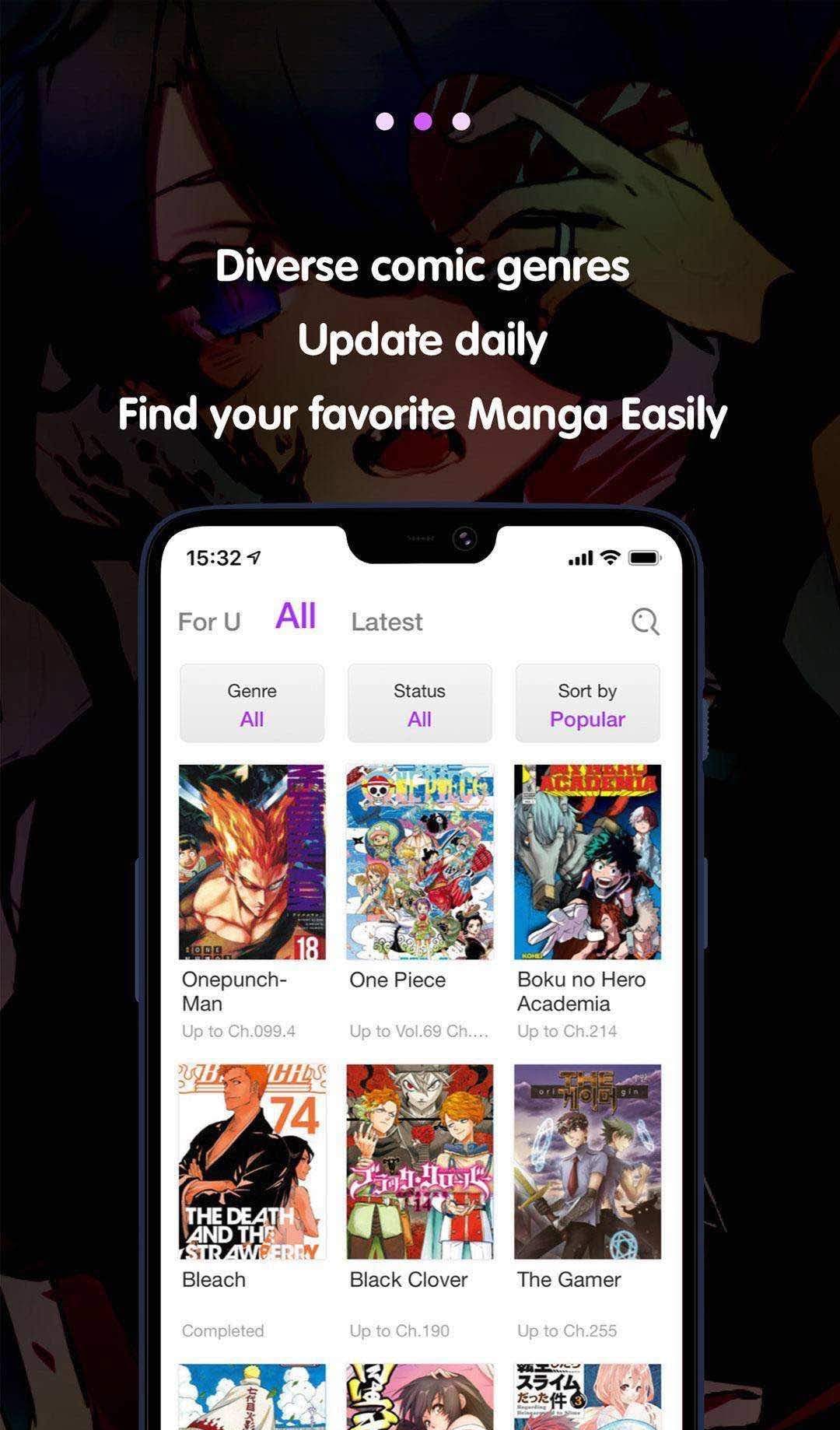 Manga Zone app preview 2