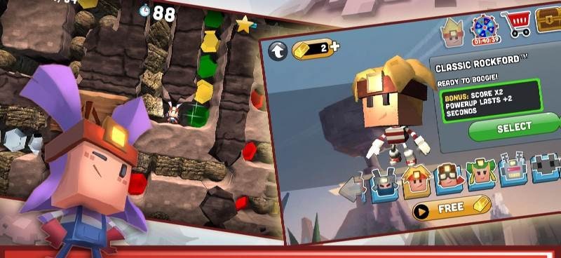 Boulder Dash® 30th Anniversary gameplay screenshot 3