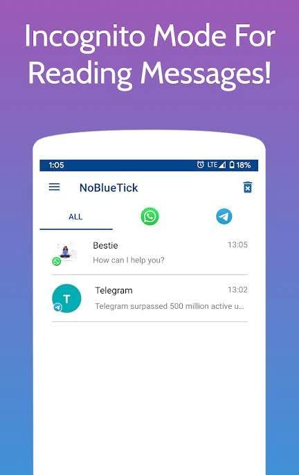NoBlueTick Pro: No Last Read screenshot 1