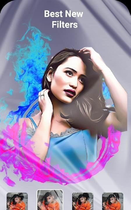 FunArt Photo Editor: Photo Filters & Cartoon Face preview 3