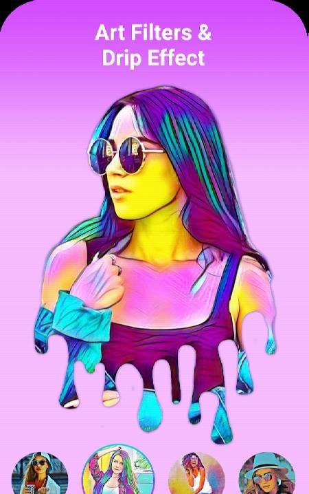 FunArt Photo Editor: Photo Filters & Cartoon Face preview 1