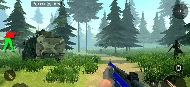 Jungle Counter Attack: US Army Commando Strike FPS gameplay screenshot 2