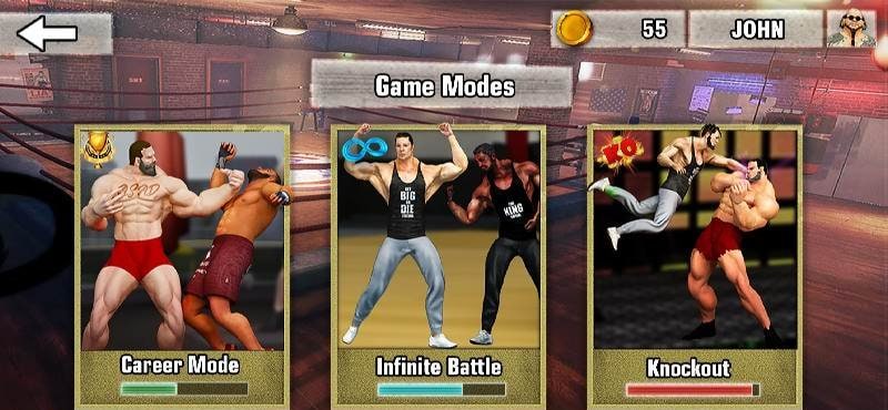 Bodybuilder Fighting Games: Gym Trainers Fight screenshot 4