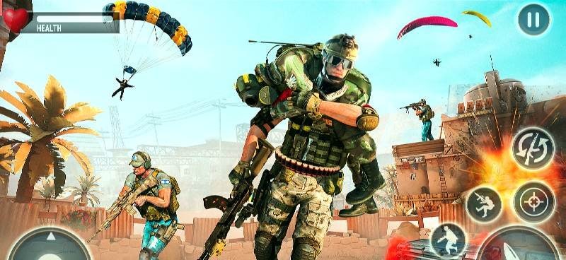 Bravo Shooter: Gun Fire Strike gameplay screenshot 1