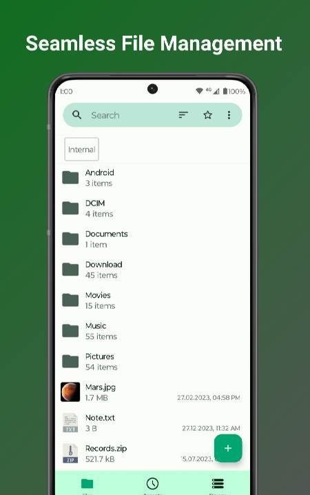 Fossify File Manager screenshot 1
