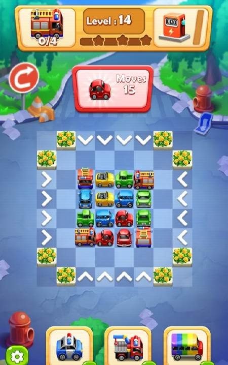 Car Puzzle - Puzzles Games, Match 3, traffic game screenshot 2
