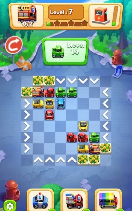 Car Puzzle - Puzzles Games, Match 3, traffic game screenshot 1