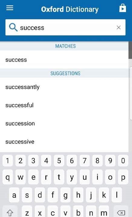 Oxford Shorter English Dictionary screenshot 2