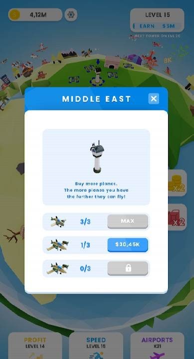 Airports: Idle Tycoon - Idle Planes Manager! screenshot 3