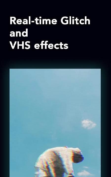 Movee: animate your photo with VHS glitch graphics screenshot 2