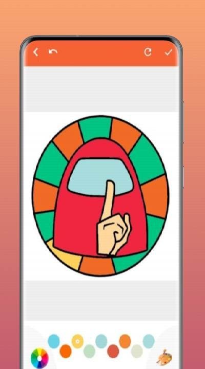 Coloring Book For Among US. Offline screenshot 3