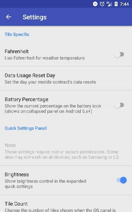 Custom Quick Settings screenshot 4