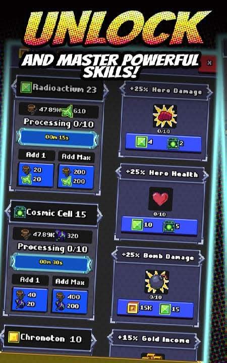 Idle Zombie Superhero screenshot 3