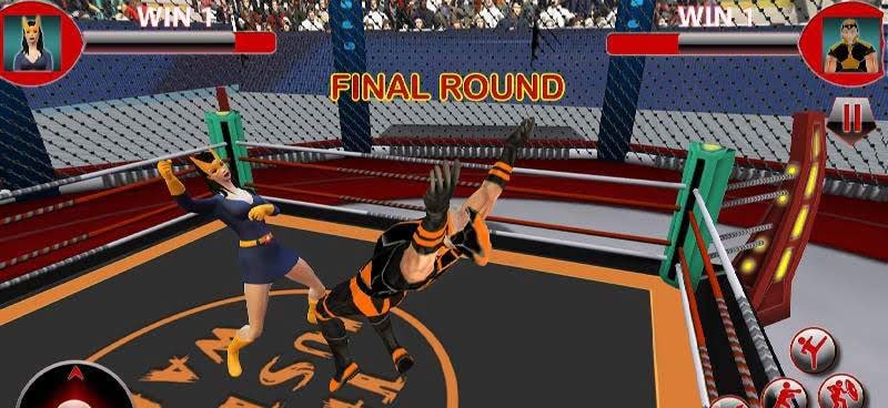 Real Robot Ninja Ring Fight: Fighting Games 2020 screenshot 3