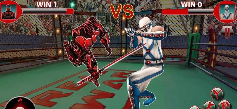 Real Robot Ninja Ring Fight: Fighting Games 2020 screenshot 2