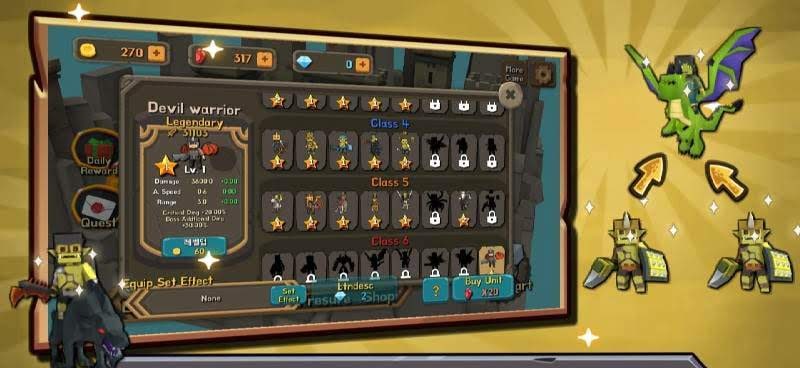 Random Merge Defense gameplay screenshot 2