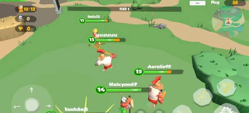 GoGo Hero: Survival Battle Royale gameplay screenshot 4