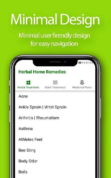 Herbal Home Remedies and Natural Cures screenshot 1