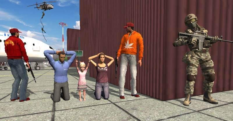 Passenger Airplane Games : Plane Hijack screenshot 4