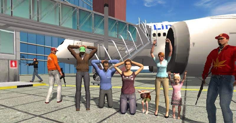 Passenger Airplane Games : Plane Hijack screenshot 2