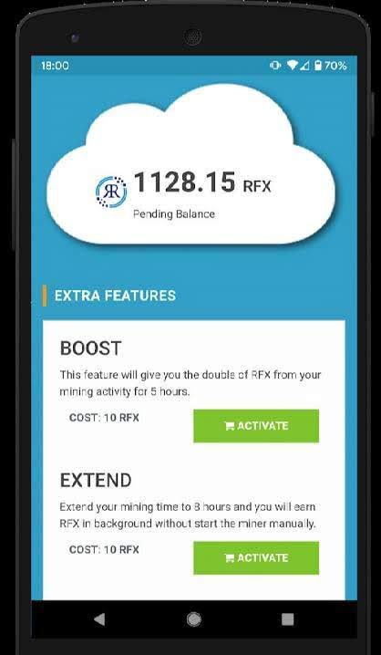 Reflex Cloud Mining screenshot 3