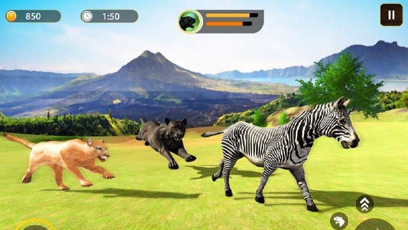 Wild Panther Family: Jungle Adventure screenshot 1