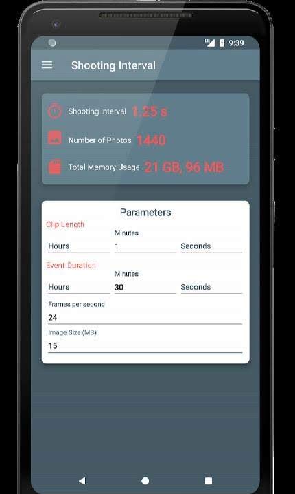 TimeLapse Calculator PRO screenshot 4