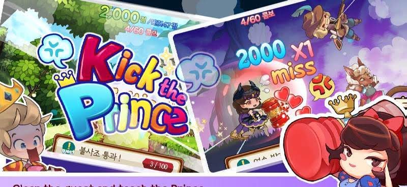 Kick the Prince: Princess Rush gameplay screenshot 4