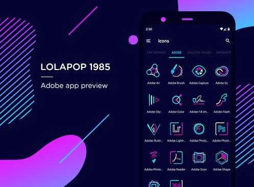 Lolapop 1985 Iconpack screenshot 3