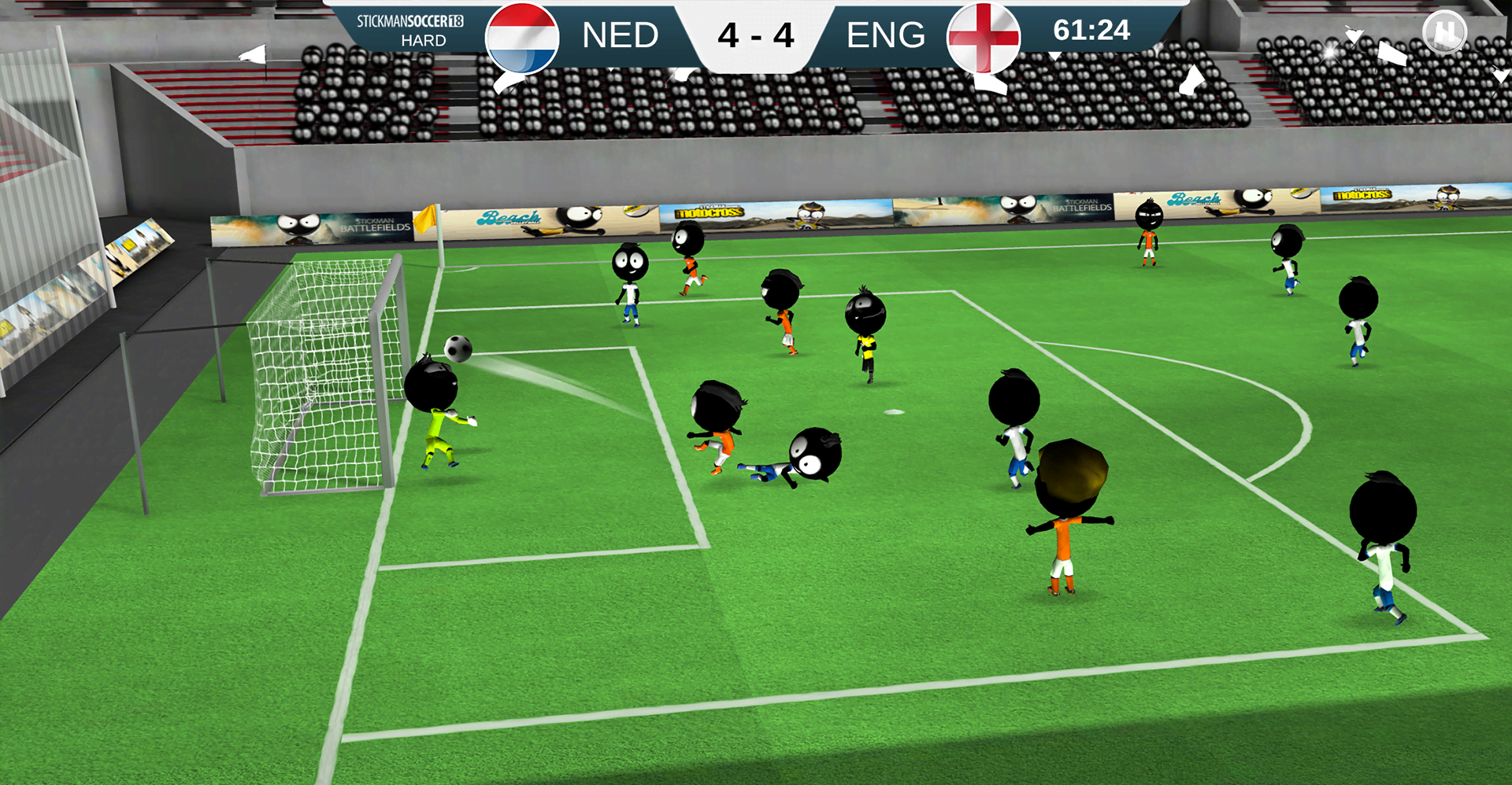 Stickman Soccer 2018 screenshot 1