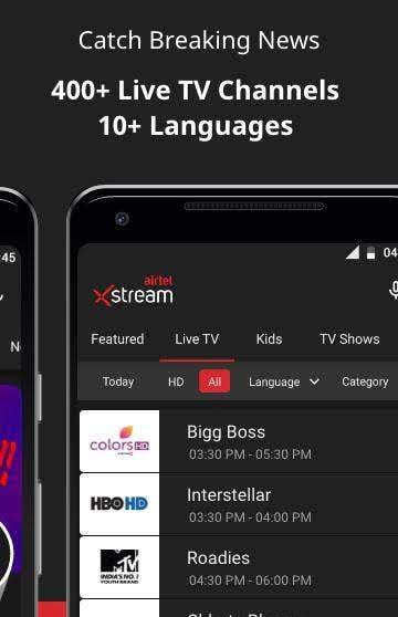 Airtel Xstream App: Movies, LiveTV, TV Shows screenshot 4
