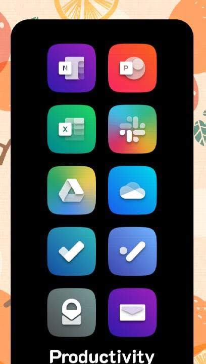 Galica Adaptive Icon Pack screenshot 3