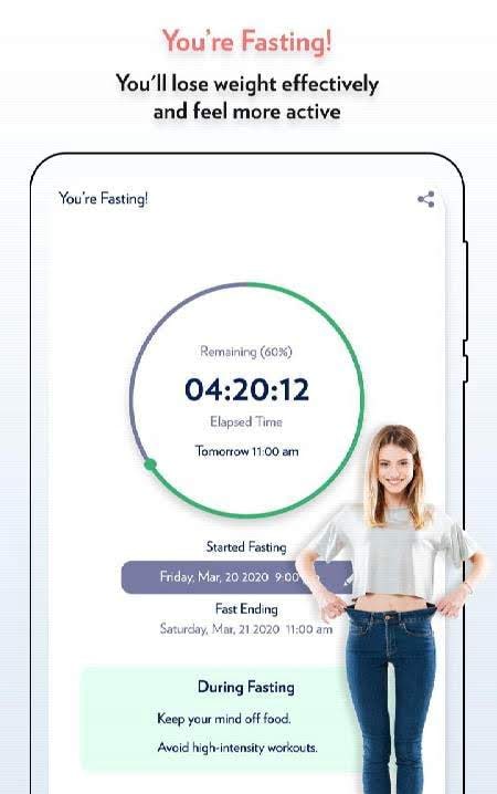 Fasting: Track fasting hours, Intermittent fasting screenshot 3