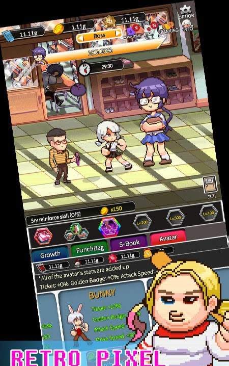 RETRO SCHOOL: Epic idle screenshot 4