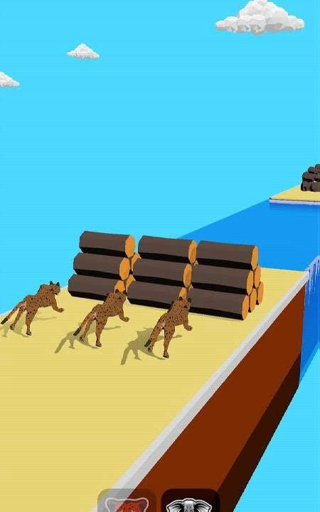 Animal Transform Race - Epic Race 3D screenshot 1